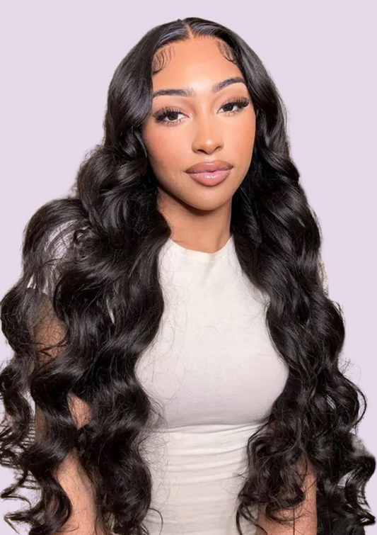 Selina Black Body Wave Glueless Wear And Go Wig HD