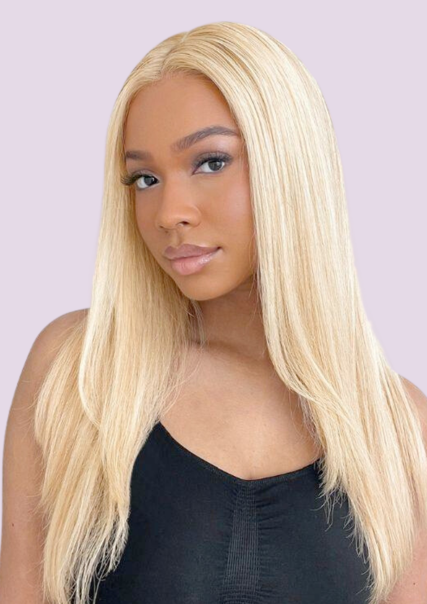 Alice Straight Blonde Glueless Wear and Go HD Wig